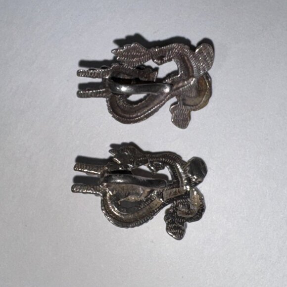 Antiqued Asian Dragon Pendant - Picture 14 of 16